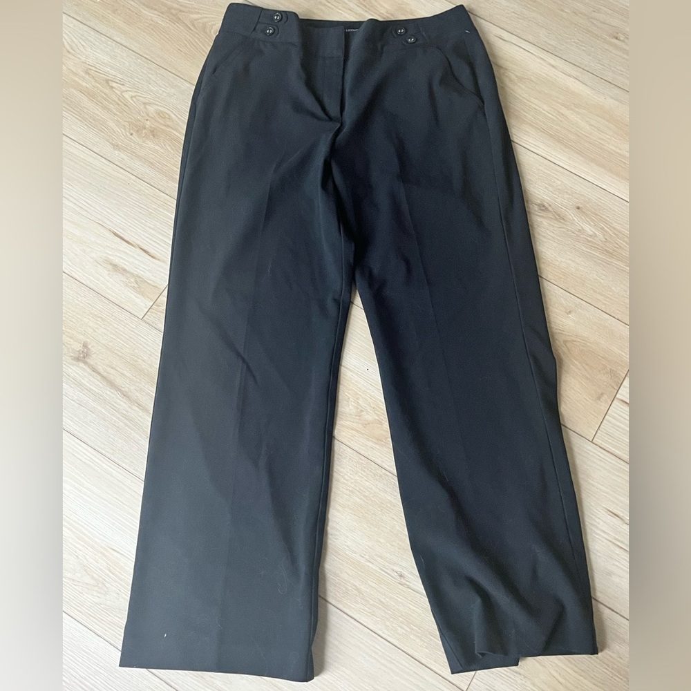 Larry Levine Stretch dress pant petite